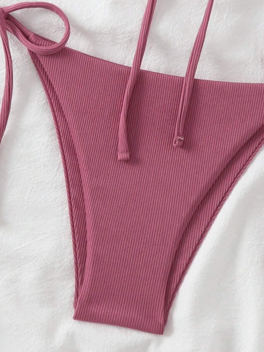 SHEIN DWUCZĘŚCIOWY STRÓJ KĄPIELOWY S09__L