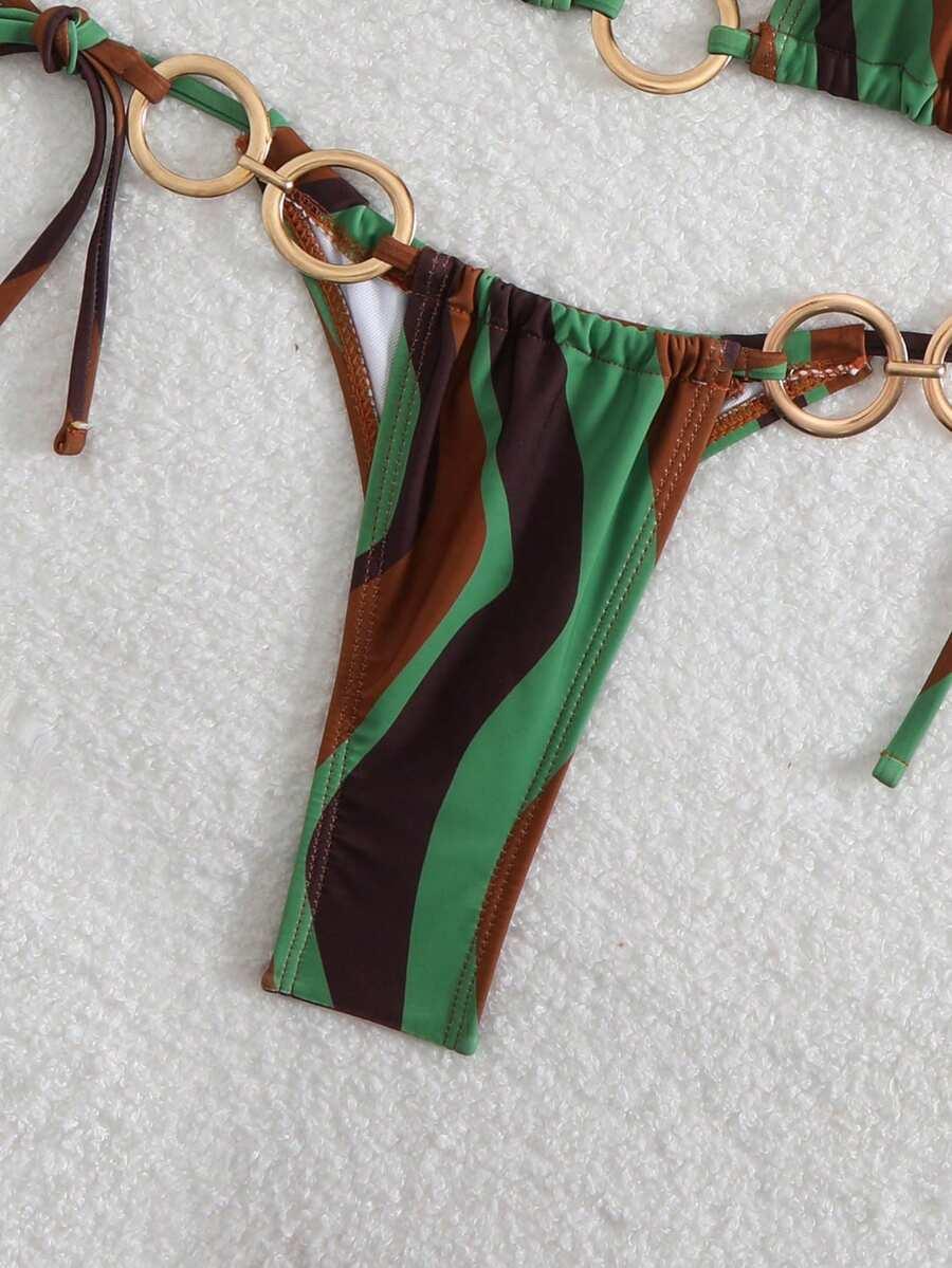 LUCKY HOLIDAY DWUCZĘŚCIOWY STRÓJ KĄPIELOWY WZÓR MORO S09__S