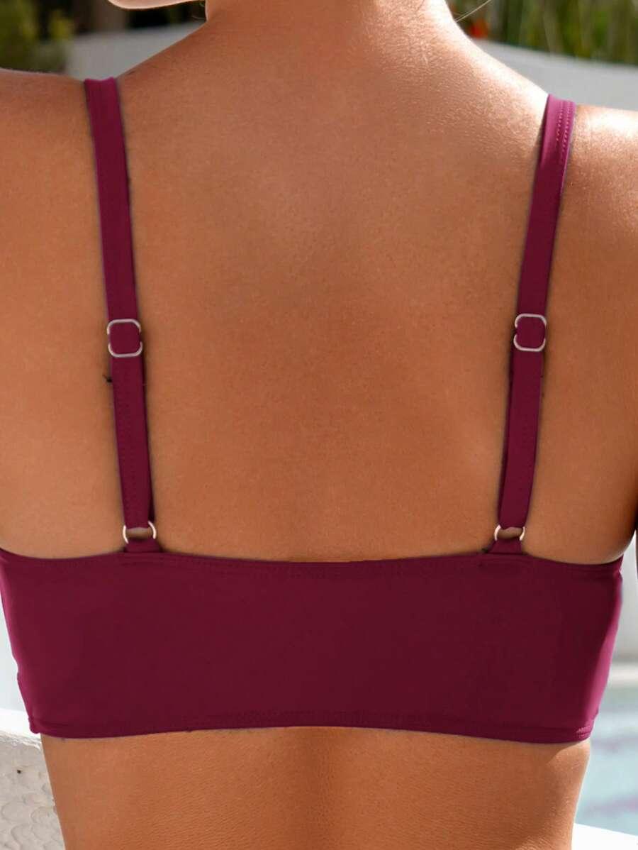 SHEIN DWUCZĘŚCIOWY STRÓJ KĄPIELOWY S09__M
