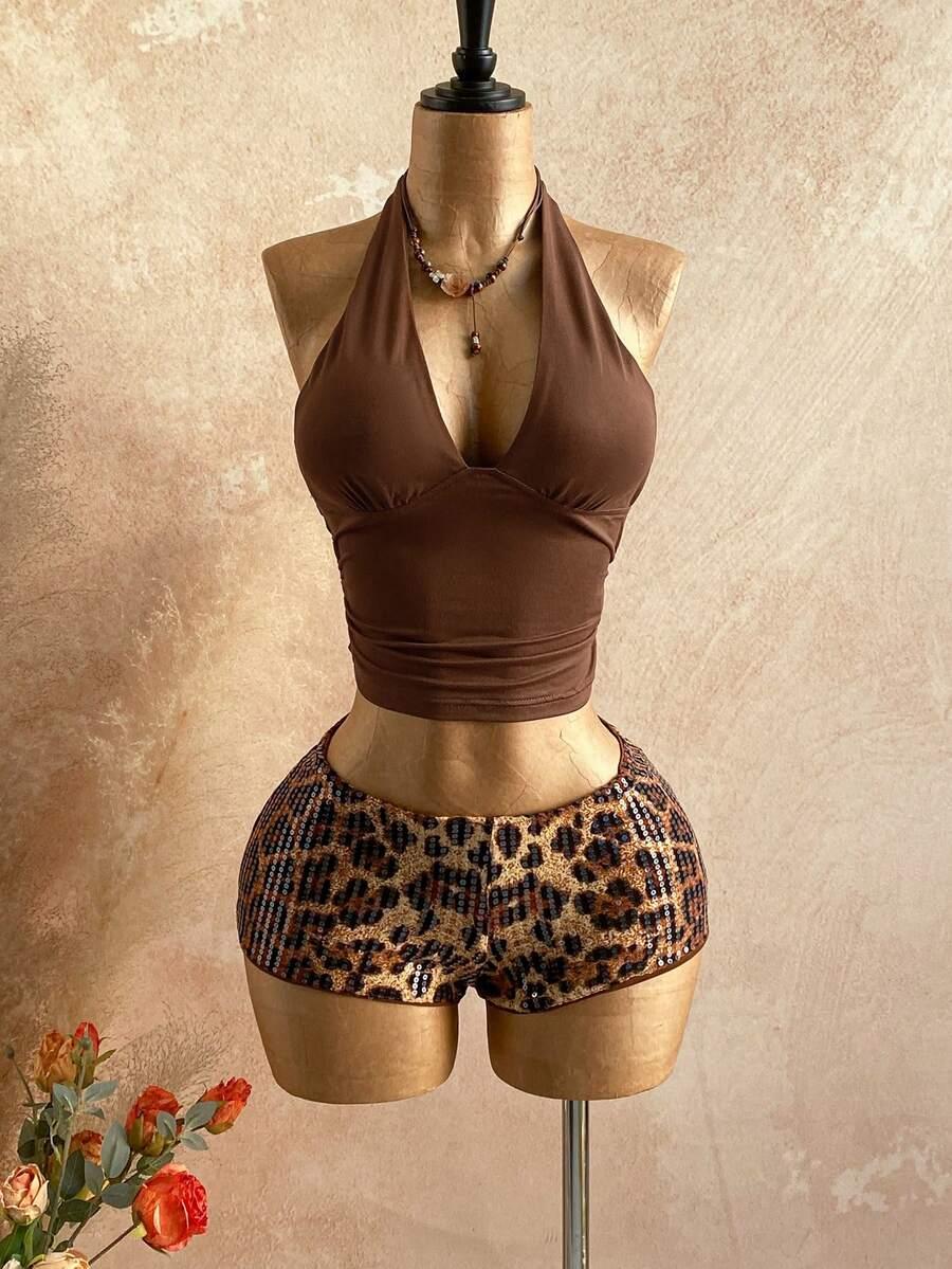 SHEIN TOP SPODENKI KOMPLET S06__S