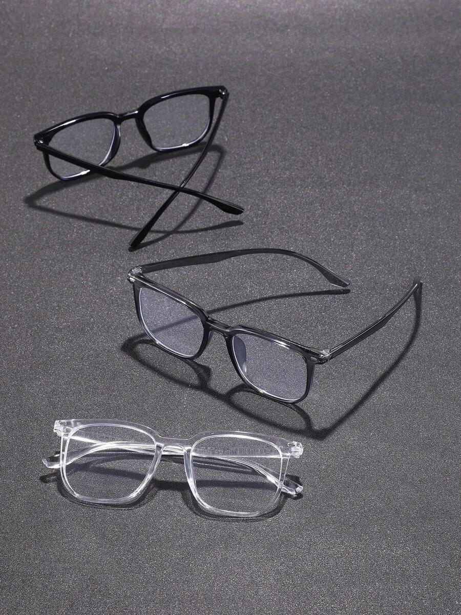 SHEIN OKULARY ZERÓWKI 3-PACK S07
