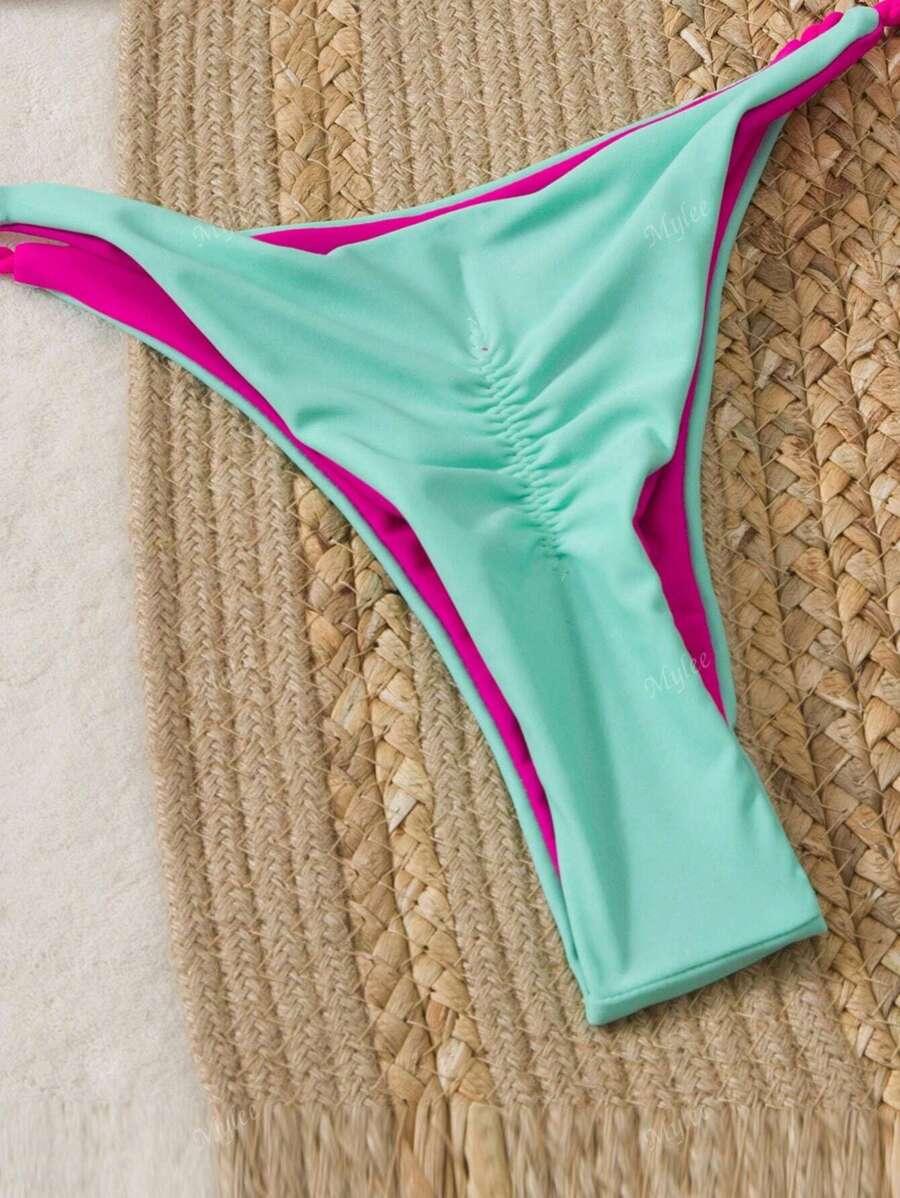SHEIN DWUCZĘŚCIOWY STRÓJ KĄPIELOWY S09__M