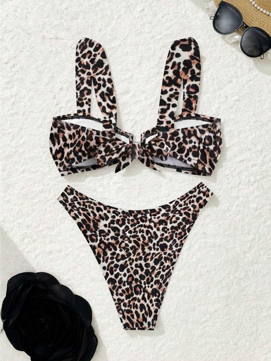 BONVOYETTE DWUCZĘŚCIOWY STRÓJ KĄPIELOWY ANIMAL PRINT S09__S