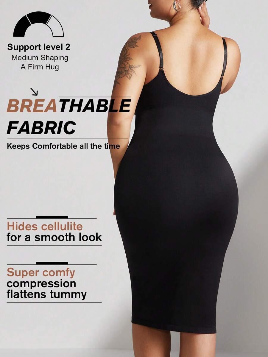 SHEIN CZARNA HALKA MODELUJĄCA S06__48
