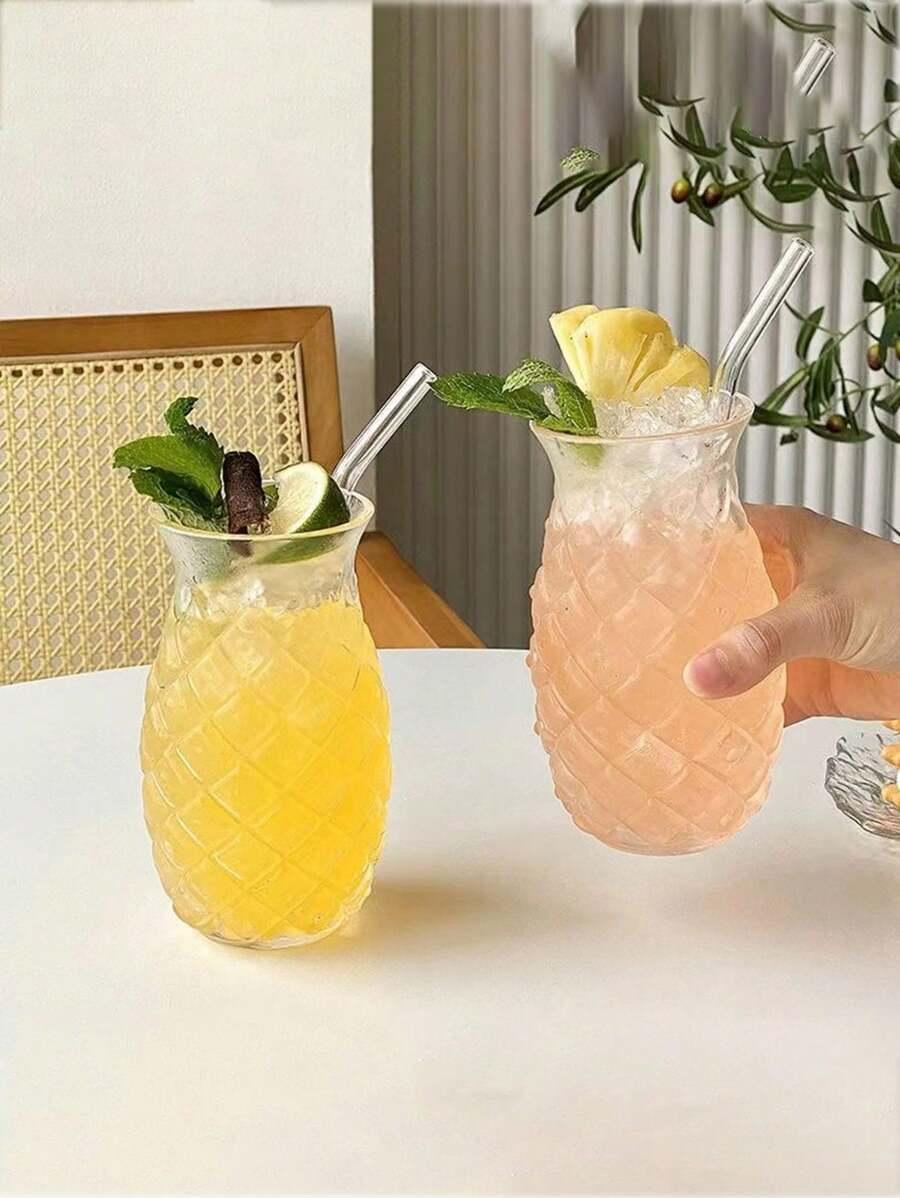SHEIN SZKLANKA ZE SŁOMKĄ S07__480ML