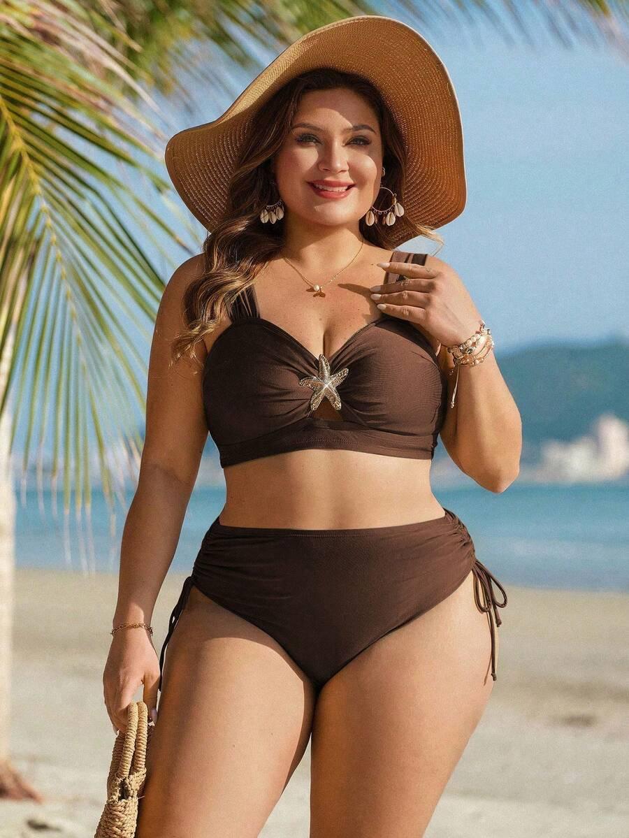 SHEIN DWUCZĘŚCIOWY STRÓJ KĄPIELOWY S09__52