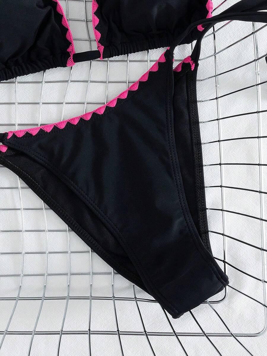 SHEIN DWUCZĘŚCIOWY STRÓJ KĄPIELOWY S09__M