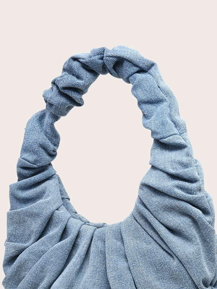 SHEIN NIEBIESKA TOREBKA JEANS S07__17X23CM