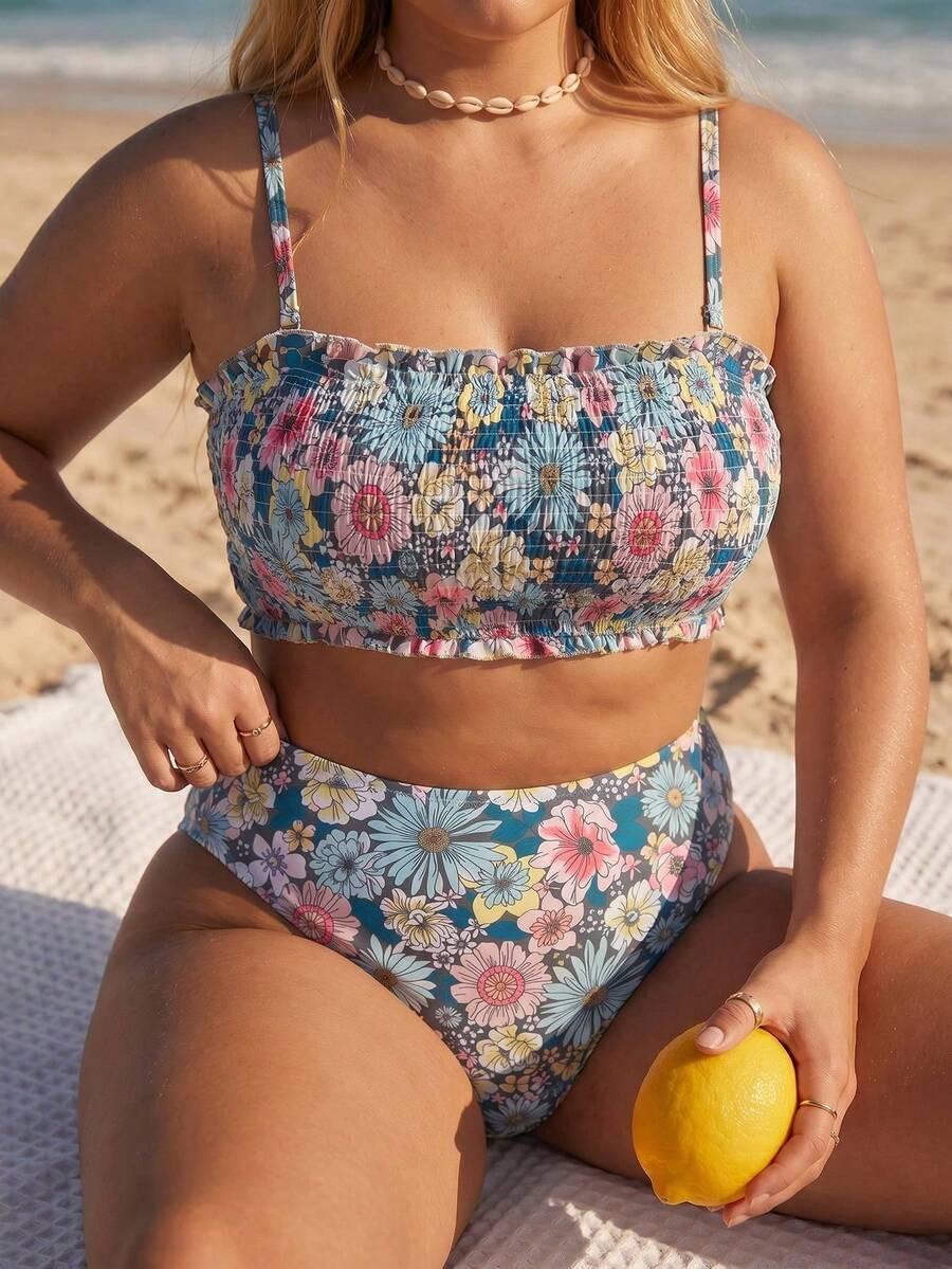 SHEIN DWUCZĘŚCIOWY STRÓJ KĄPIELOWY S09__52