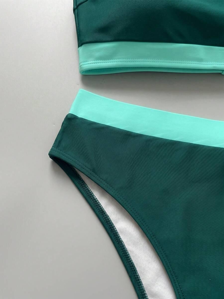 SHEIN DWUCZĘŚCIOWY STRÓJ KĄPIELOWY S09__XL