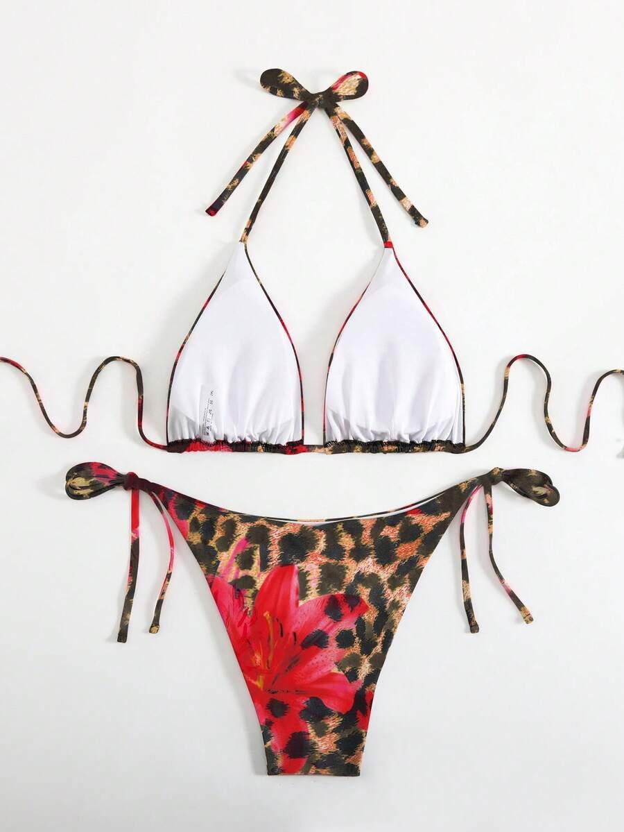 SHEIN DWUCZĘŚCIOWY STRÓJ KĄPIELOWY S09__48