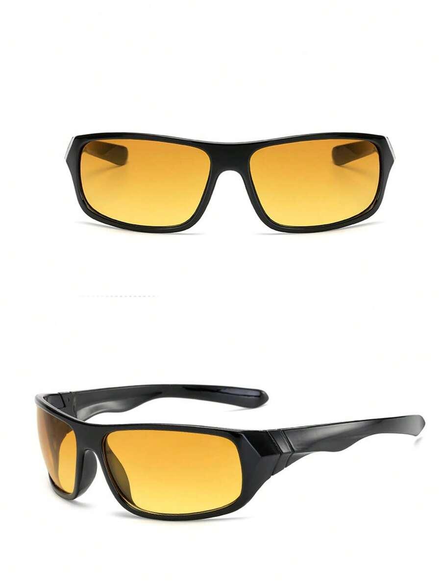 SHEIN CZARNE OKULARY PRZECIWSŁONECZNE S07