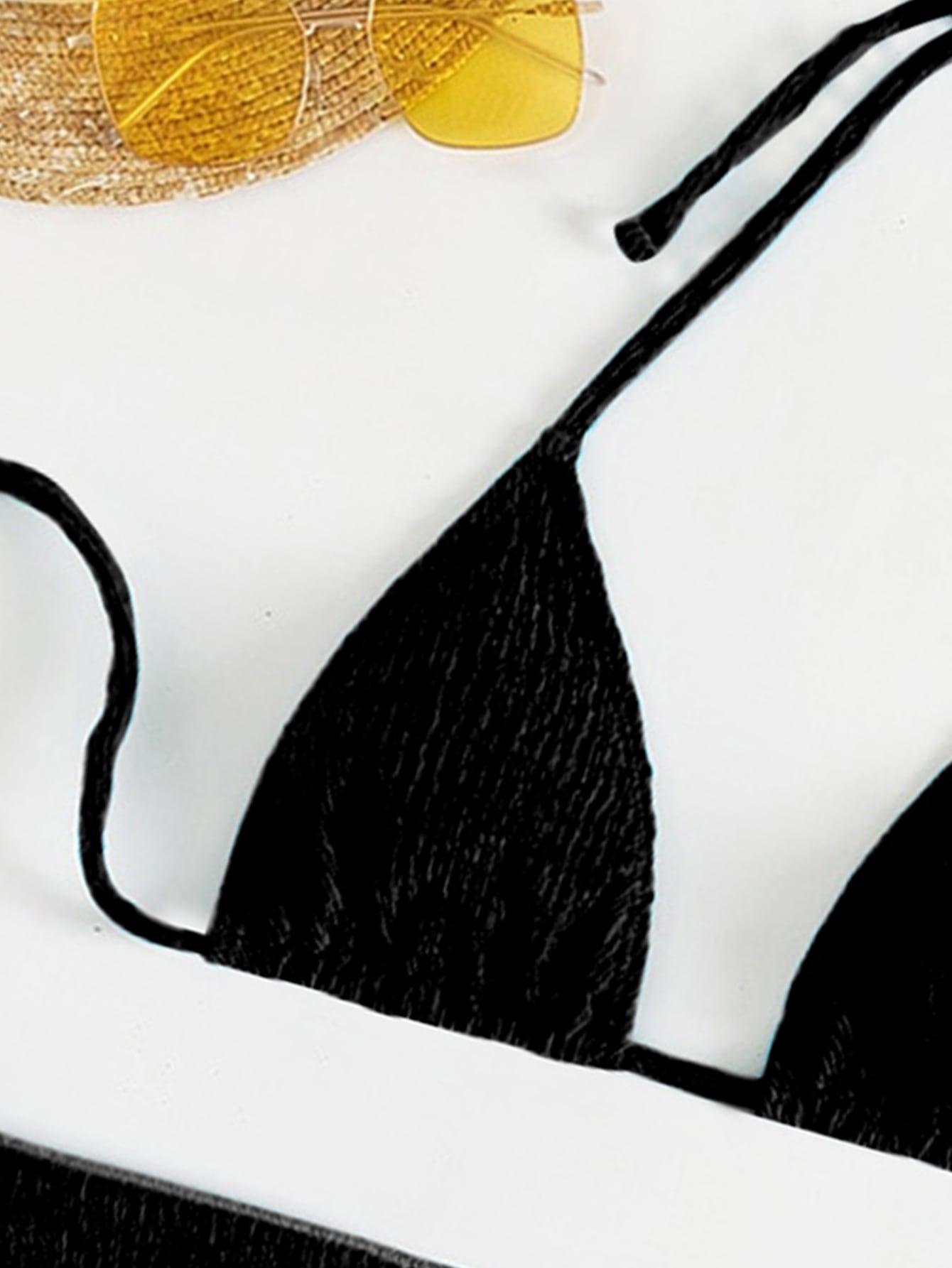 SHEIN KOMPLET STRÓJ KĄPIELOWY S09__L