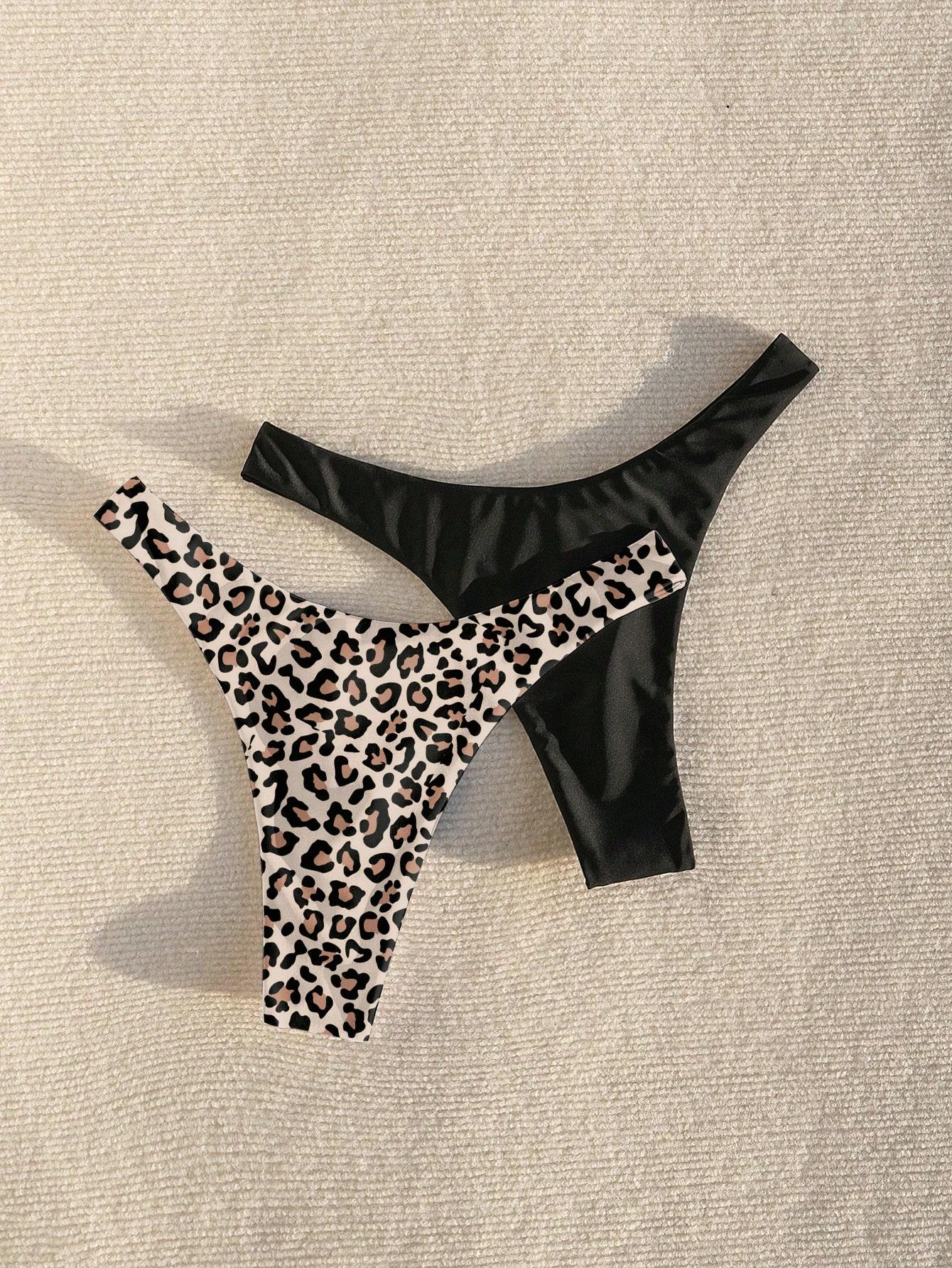 SHEIN DÓŁ OD BIKINI 2-PACK S09__L
