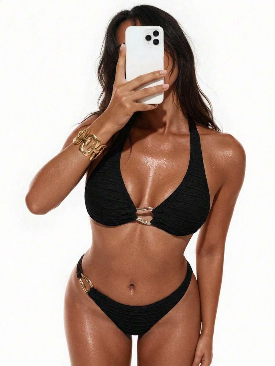SWIM BASICS DWUCZĘŚCIOWY STRÓJ KĄPIELOWY S09__L