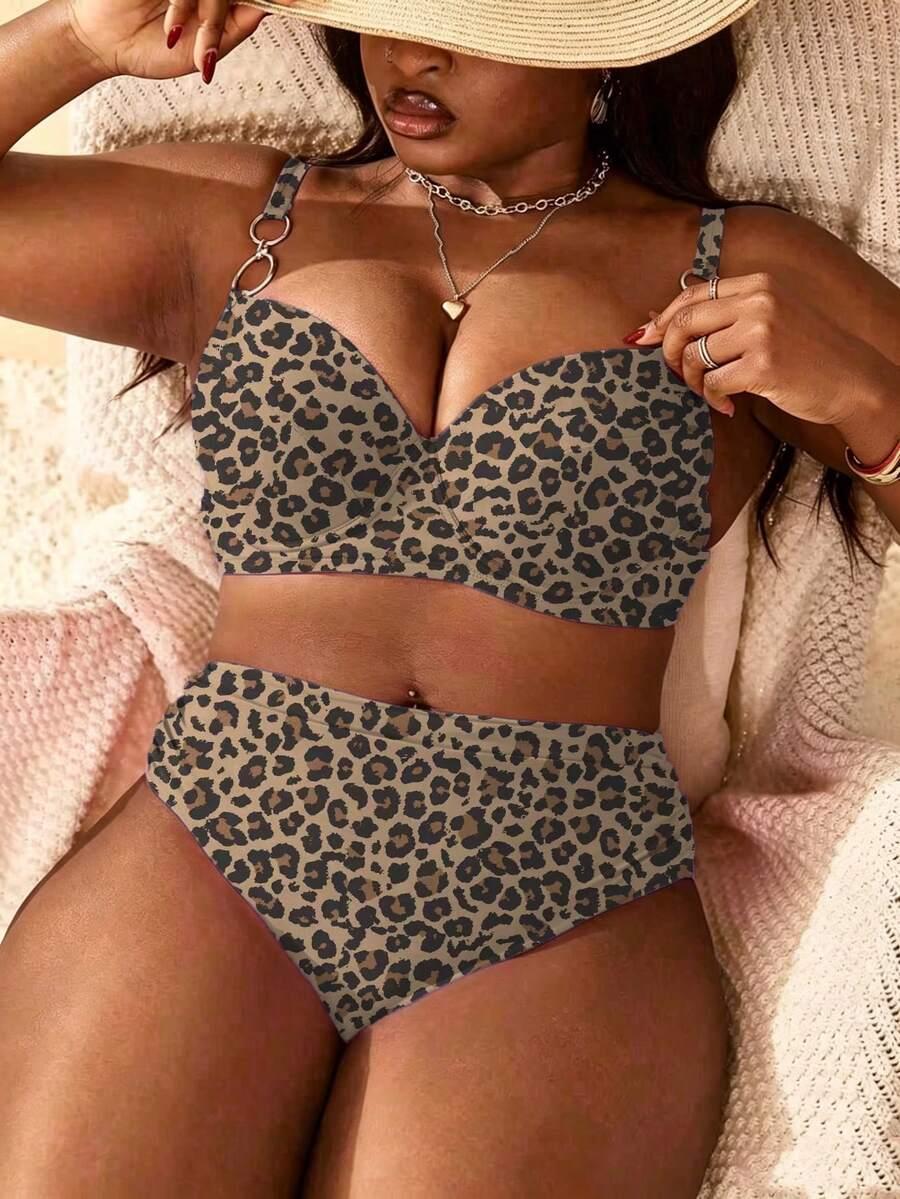 SHEIN DWUCZĘŚCIOWY STRÓJ KĄPIELOWY S09__XXL