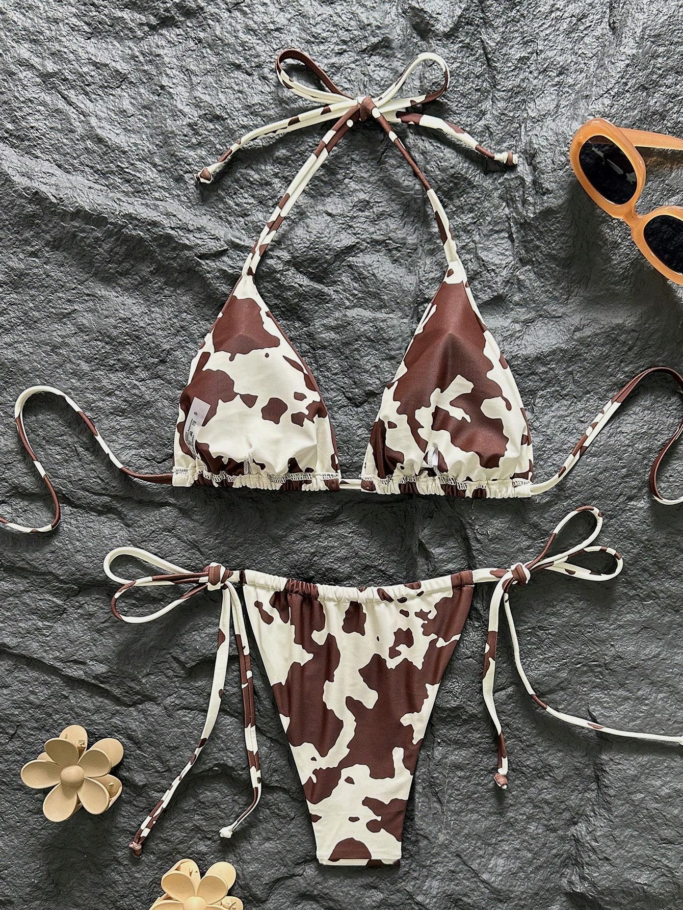 SHEIN DWUCZĘŚCIOWY STRÓJ KĄPIELOWY S09__XL