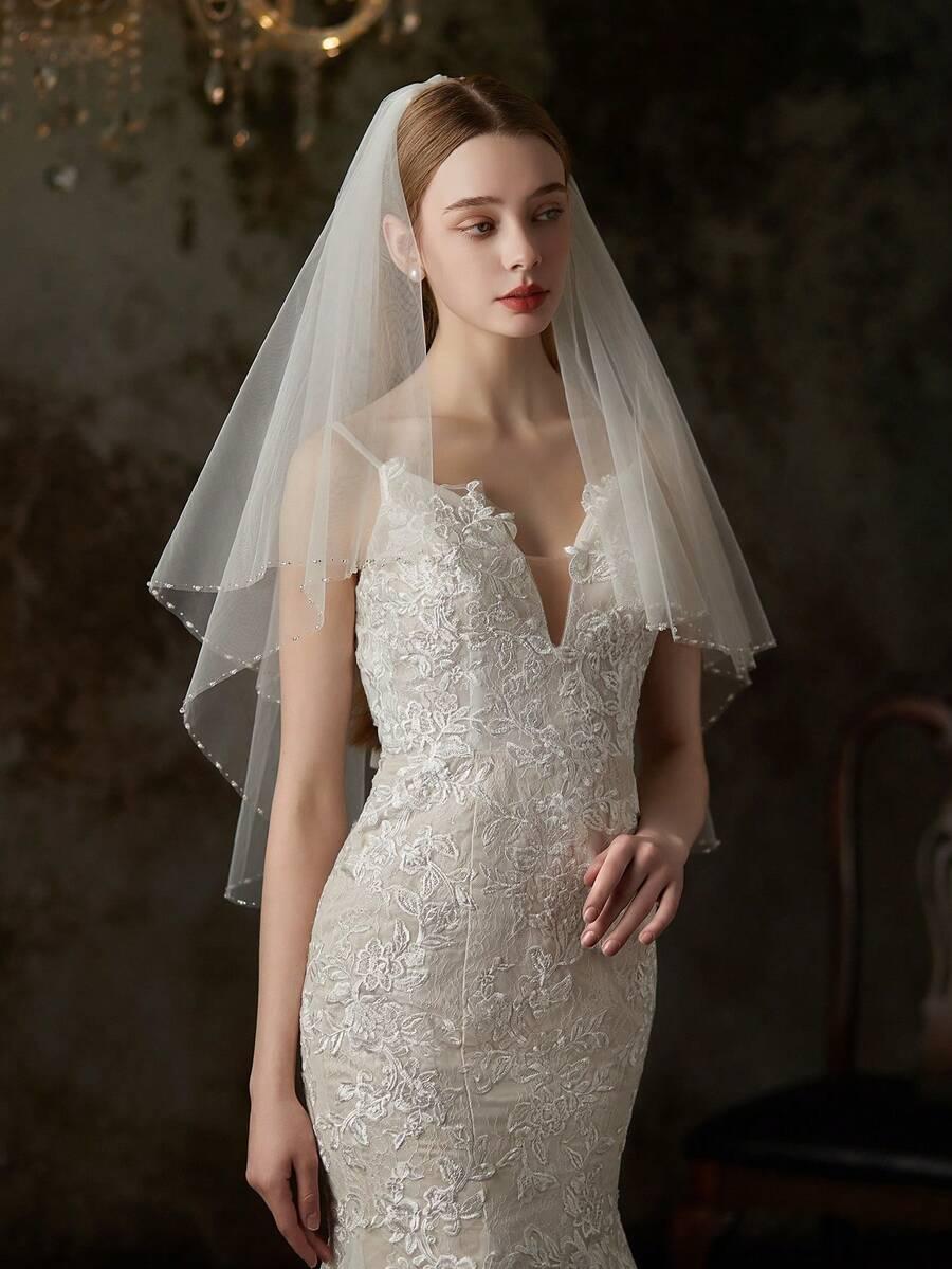 SHEIN BIAŁY WELON TIUL S07