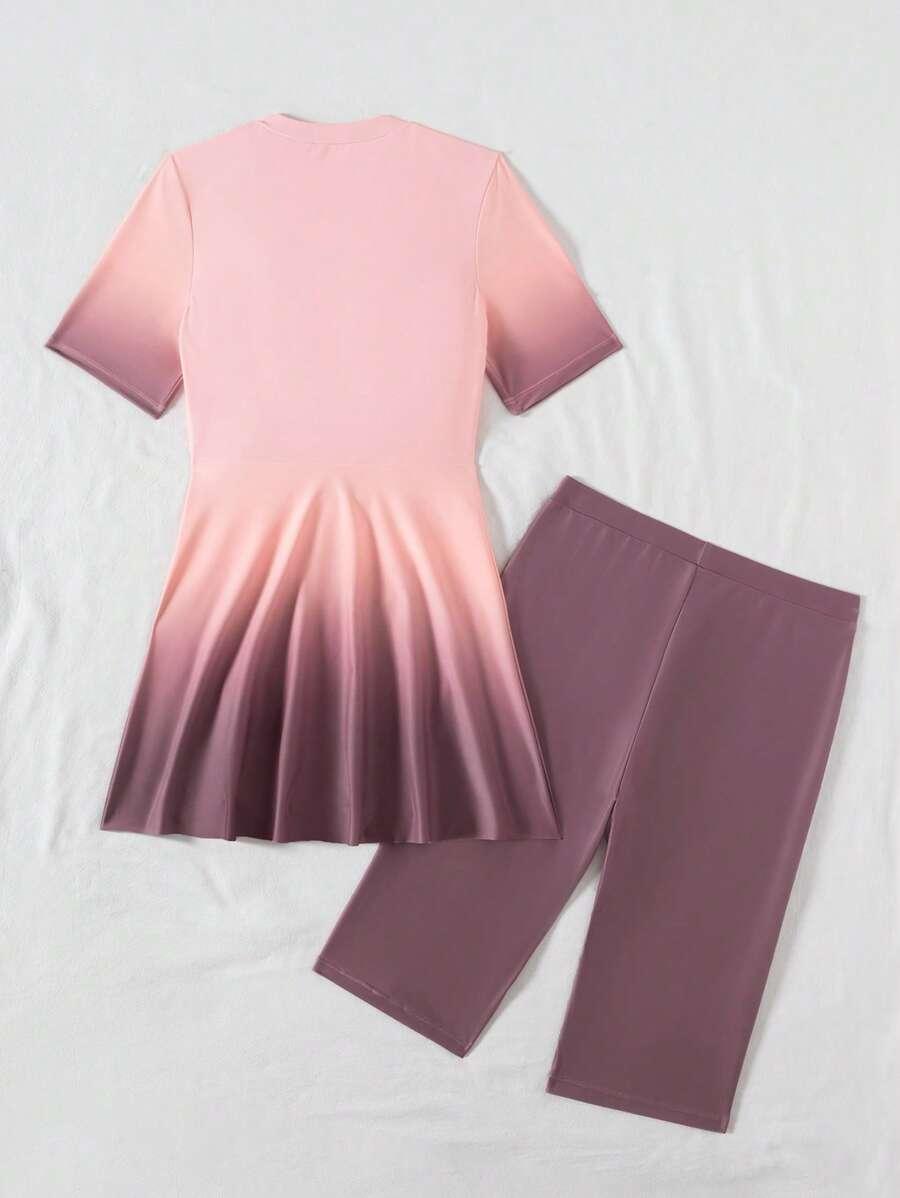 SHEIN DWUCZĘŚCIOWY STRÓJ KĄPIELOWY S09__XL