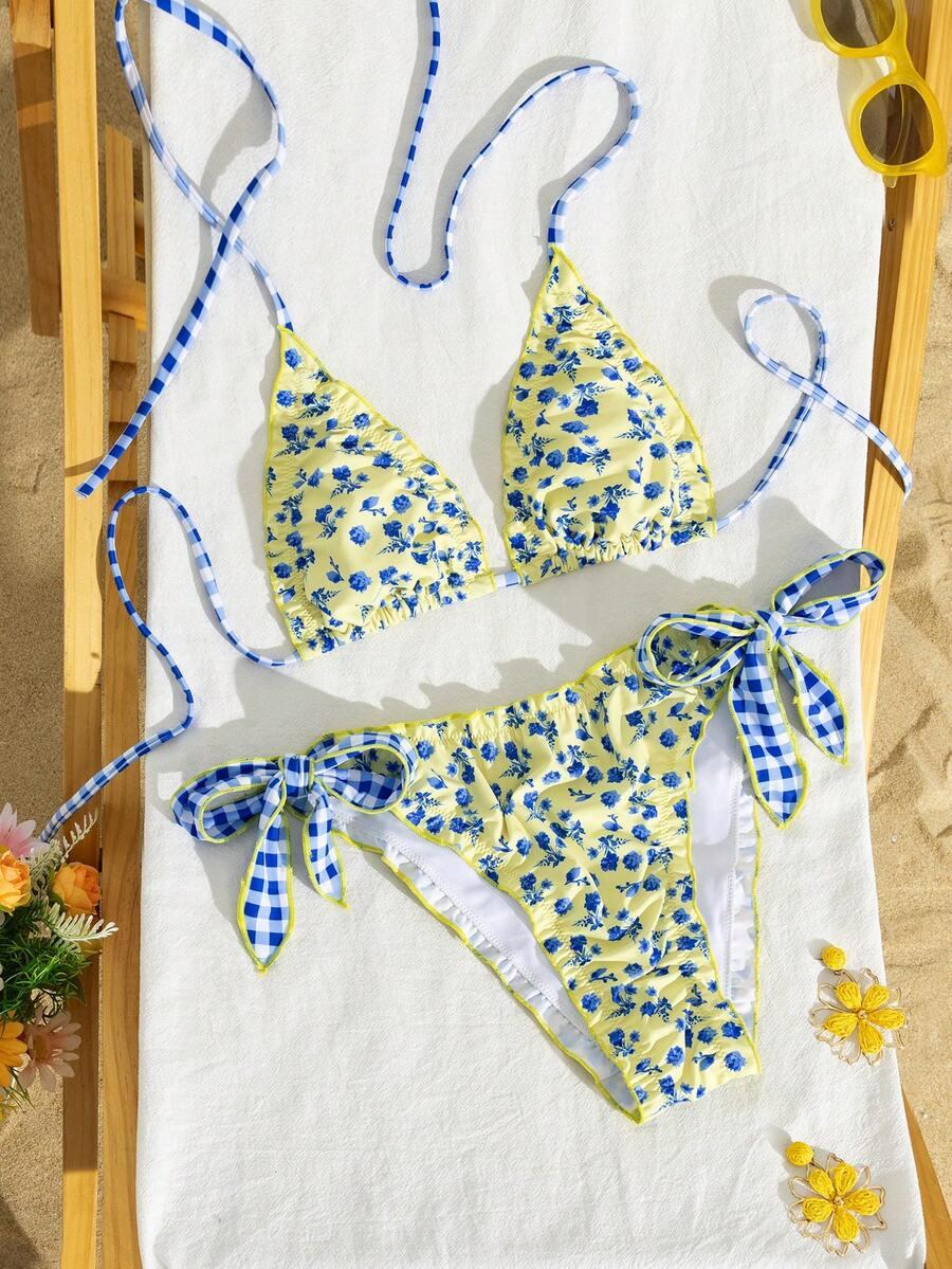 SWIM MOD DWUCZĘŚCIOWY STRÓJ KĄPIELOWY PRINT S09__XL