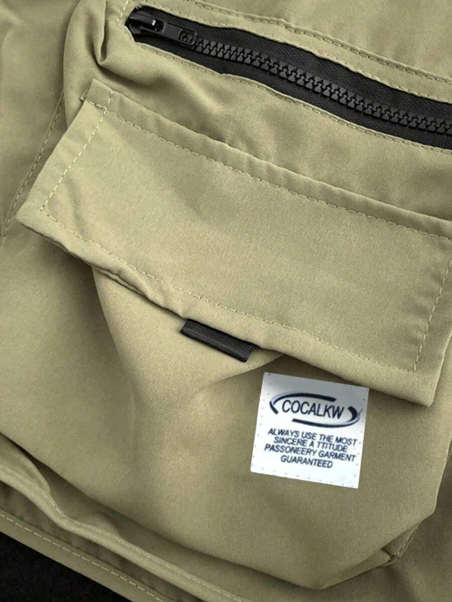 SHEIN ZIELONA KAMIZELKA ZAMEK S06__XL