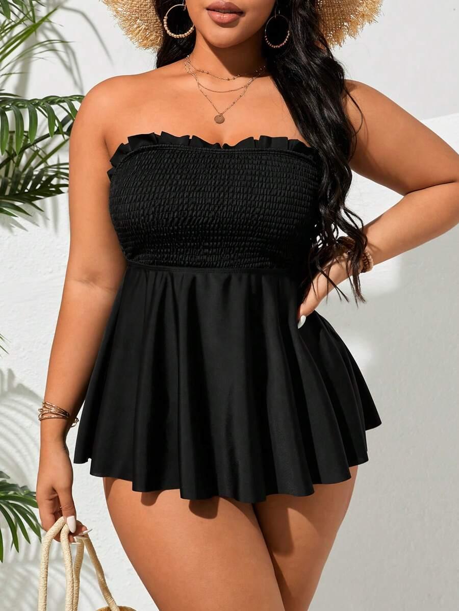 SHEIN KOSTIUM KĄPIELOWY DWUCZĘŚCIOWY S09__46