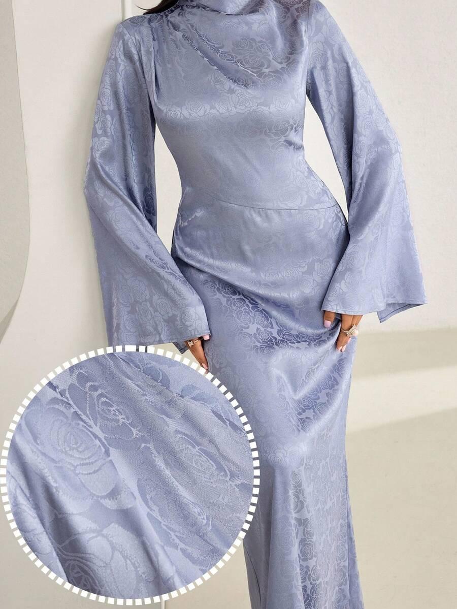 VEILORIE NIEBIESKA MAXI SUKIENKA S09__XL