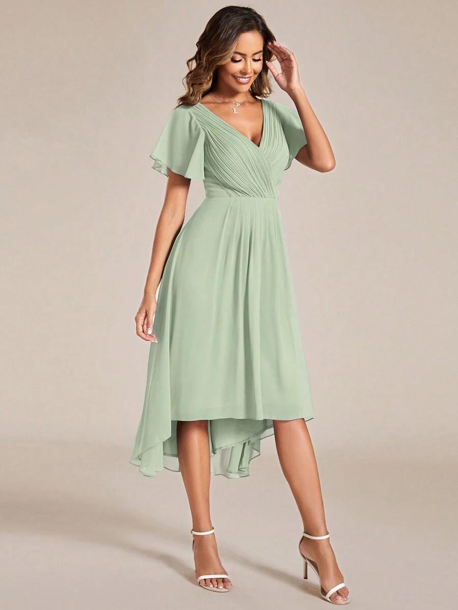 EVERPRETTY ZIELONA MIDI SUKIENKA S06__XXL