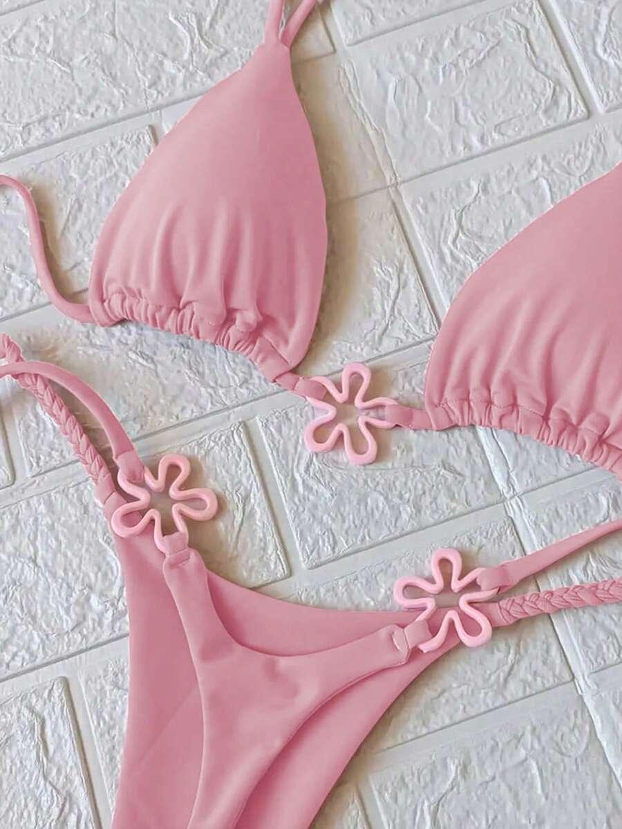SHEIN DWUCZĘŚCIOWY STRÓJ KĄPIELOWY S09__S