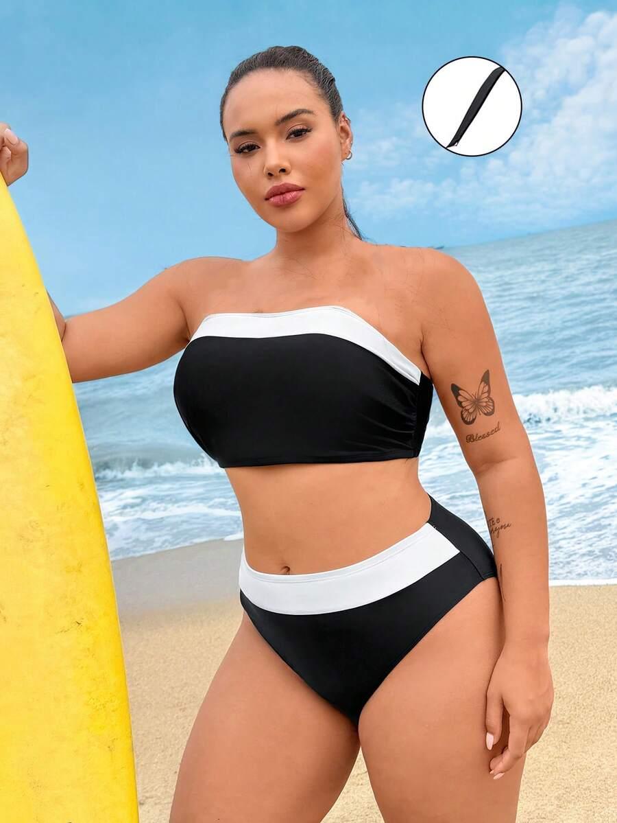 SWIM SPRTY DWUCZĘŚCIOWY STRÓJ KĄPIELOWY S09__50