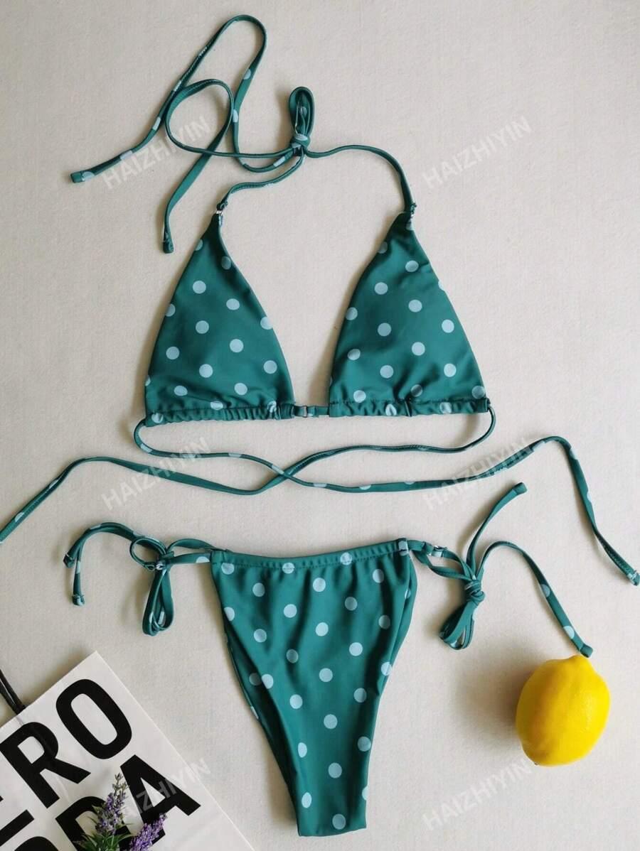 SHEIN DWUCZĘŚCIOWY STRÓJ KĄPIELOWY S09__S