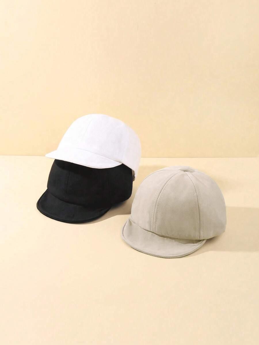 SHEIN CZAPKA Z DASZKIEM 3-PACK S07__46 CM