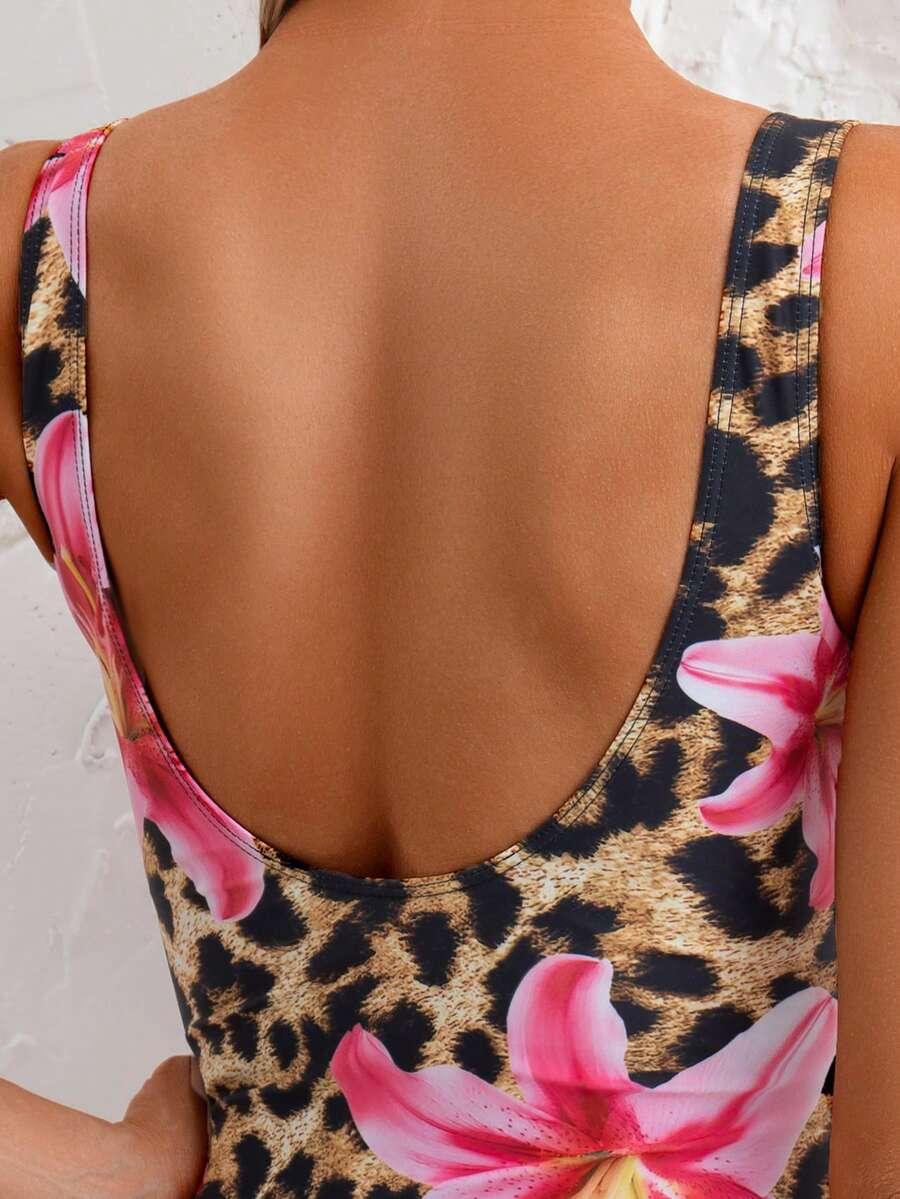 SHEIN JEDNOCZĘŚCIOWY STRÓJ KĄPIELOWY S06__S