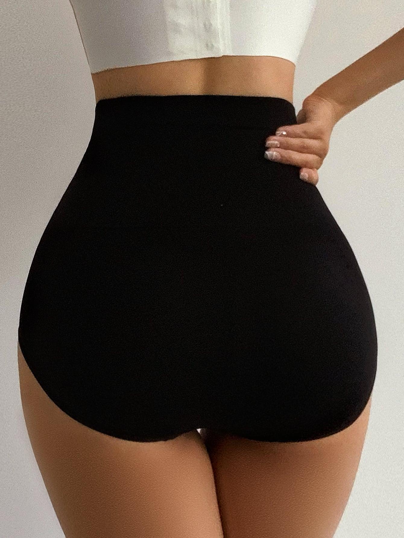 SHEIN MAJTKI MODELUJĄCE Z WYSOKIM STANEM PK01__M