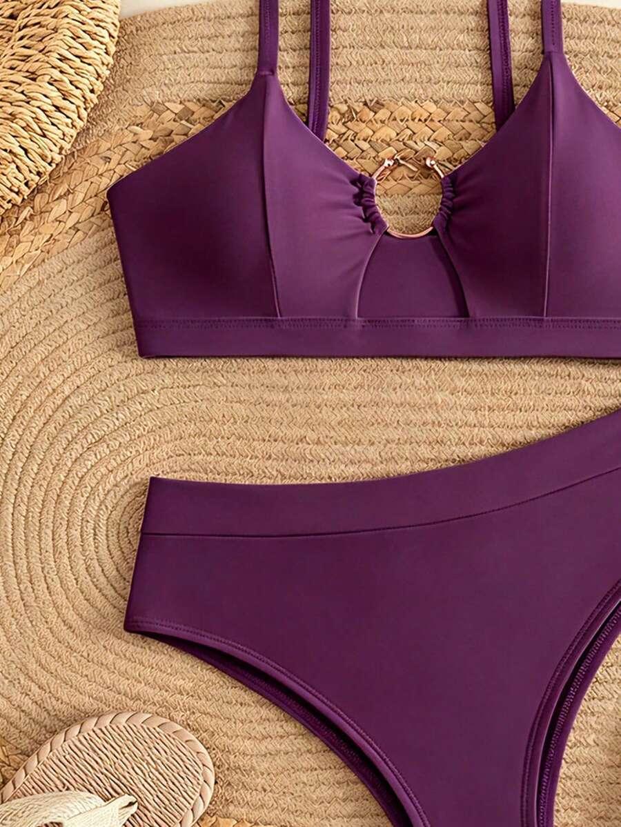SHEIN DWUCZĘŚCIOWY STRÓJ KĄPIELOWY S09__M