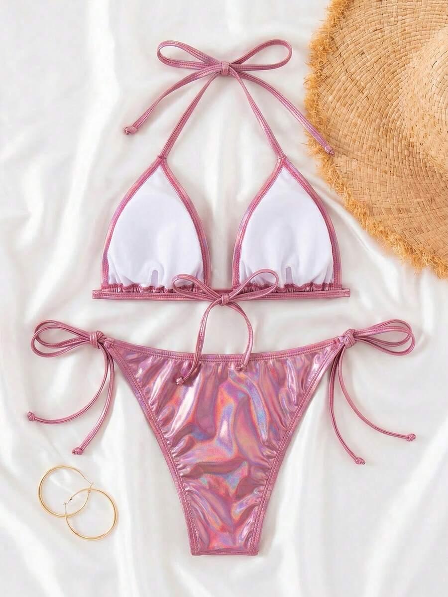 SWIM VCAY RÓŻOWY DWUCZĘŚCIOWY STRÓJ KĄPIELOWY S09__L
