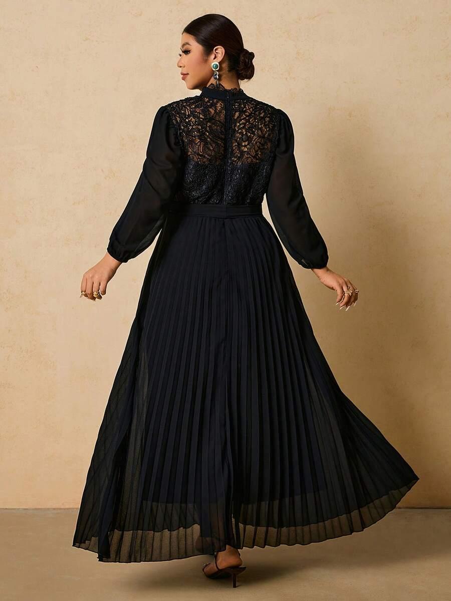 SHEIN CZARNA MAXI SUKIENKA S06__XXL