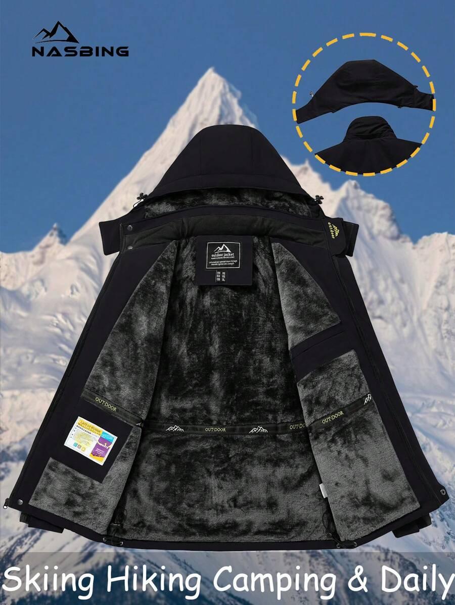 SHEIN CZARNA KURTKA KAPTUR W01__S