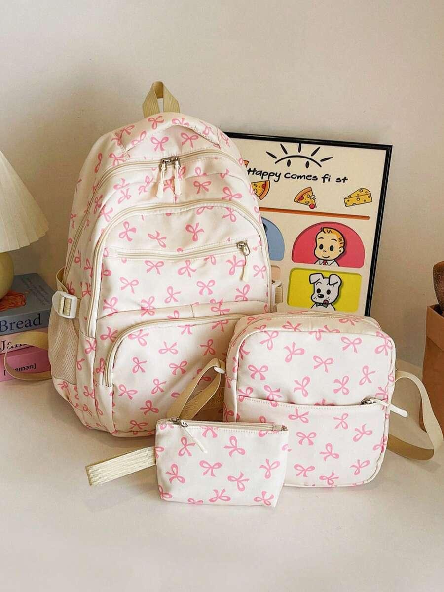 SHEIN PLECAK NERKA KOSMETYCZKA KOKARDKI S07__30X43CM
