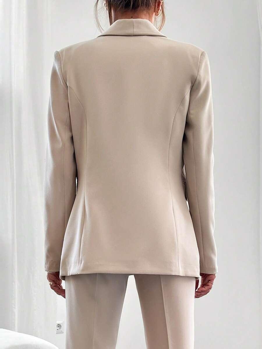 SHEIN MARYNARKA SPODNIE KOMPLET S06__L