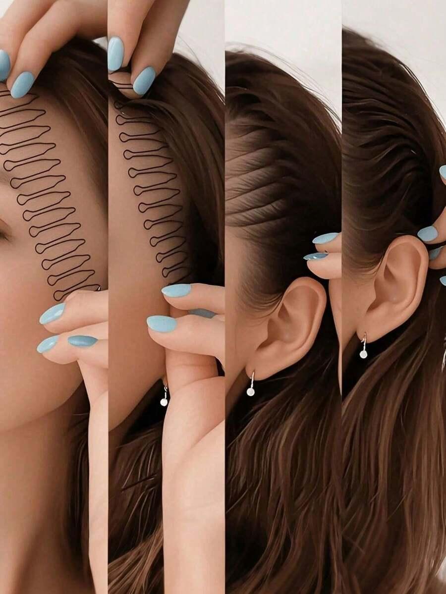 SHEIN SPINKA DO WŁOSÓW 4-PACK S07__
