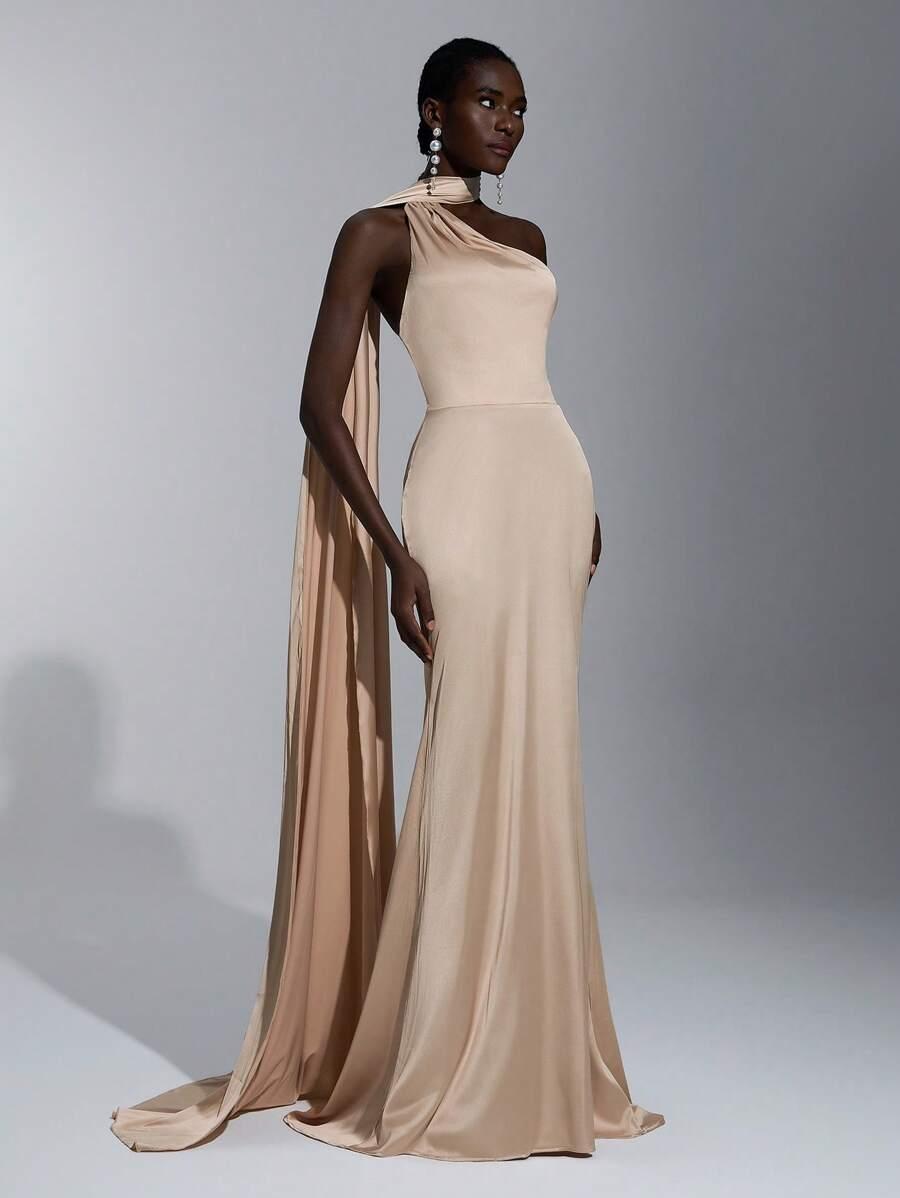 SHEIN MAXI SUKIENKA WIĄZANIE S06__S