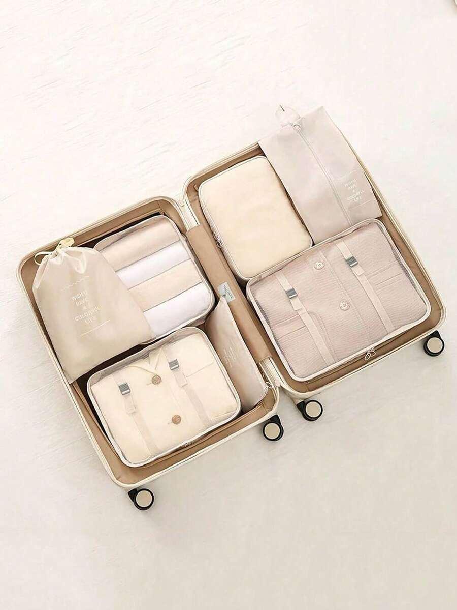 SHEIN ORGANIZER TORBA DO WALIZKI 7 PACK S07__29X39CM