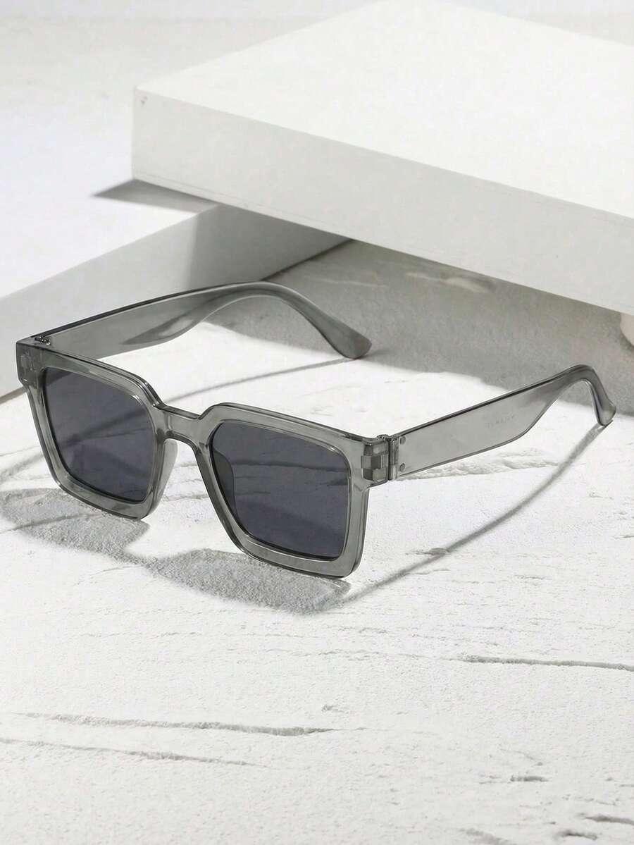 SHEIN ZIELONE OKULARY PRZECIWSŁONECZNE S07