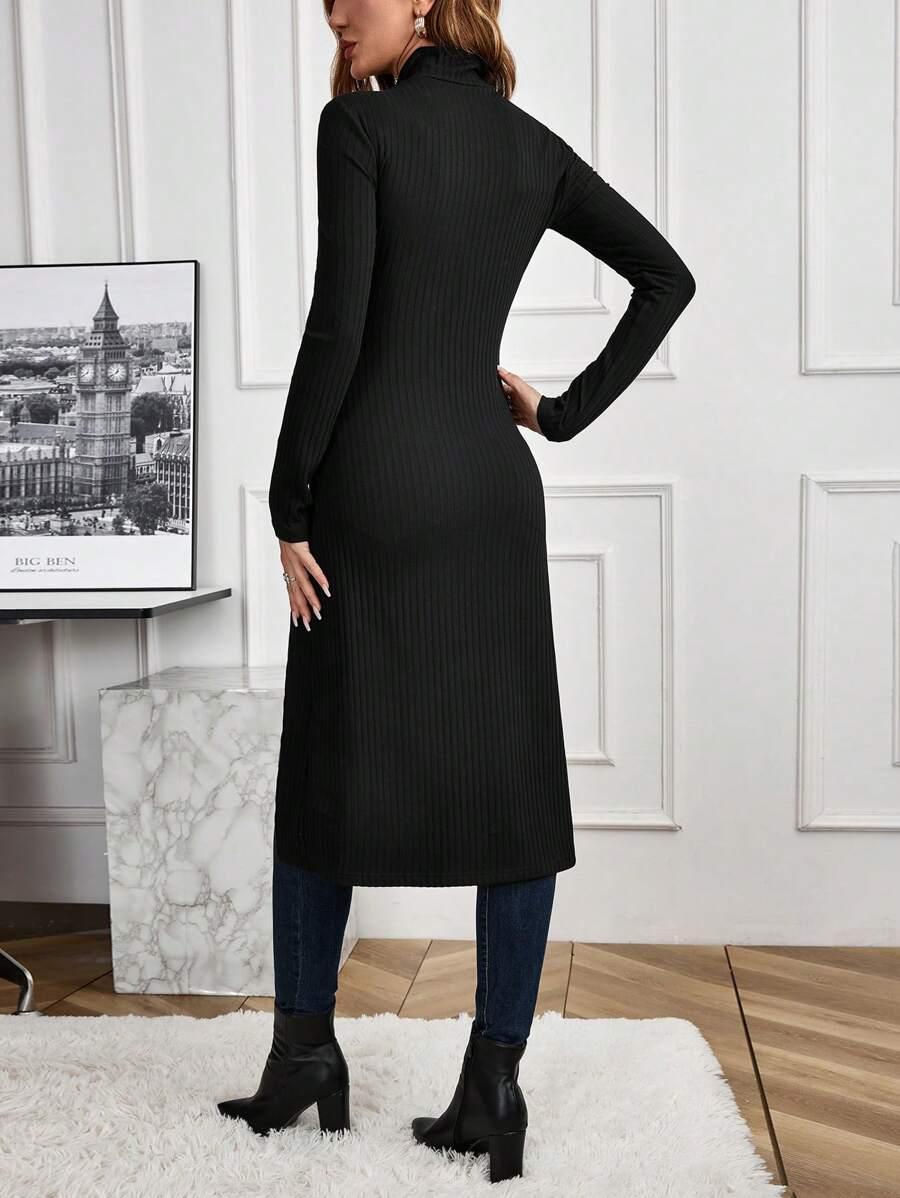 EMERY ROSE CZARNA DŁUGA BLUZKA DŁUGI RĘKAW S06__M
