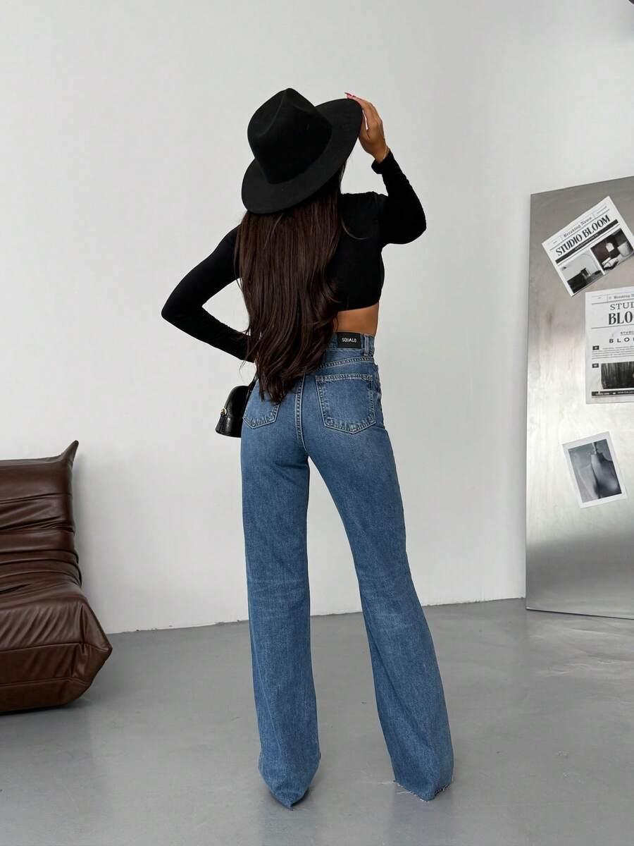 SHEIN JEANSY WYSOKI STAN S06__S