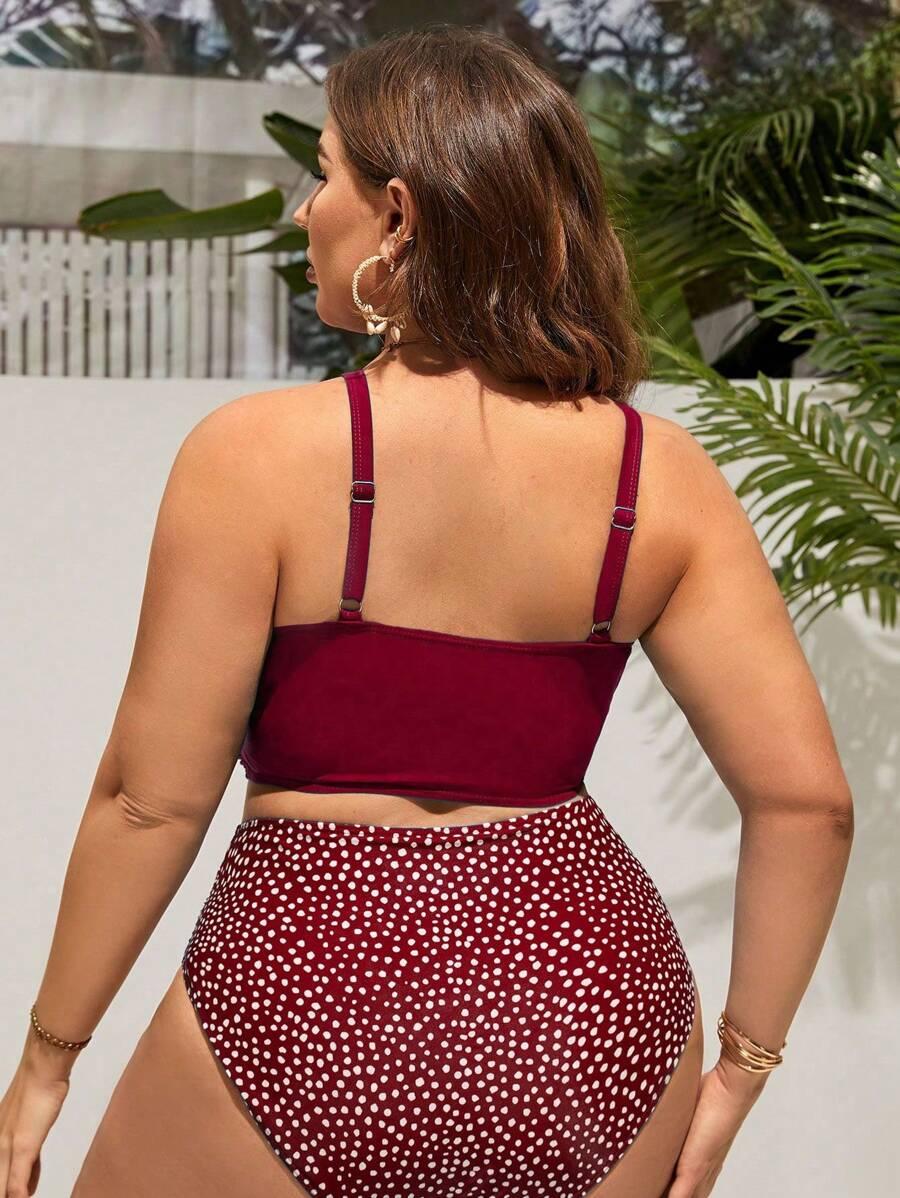 SHEIN DWUCZĘŚCIOWY STRÓJ KĄPIELOWY S09__XXL