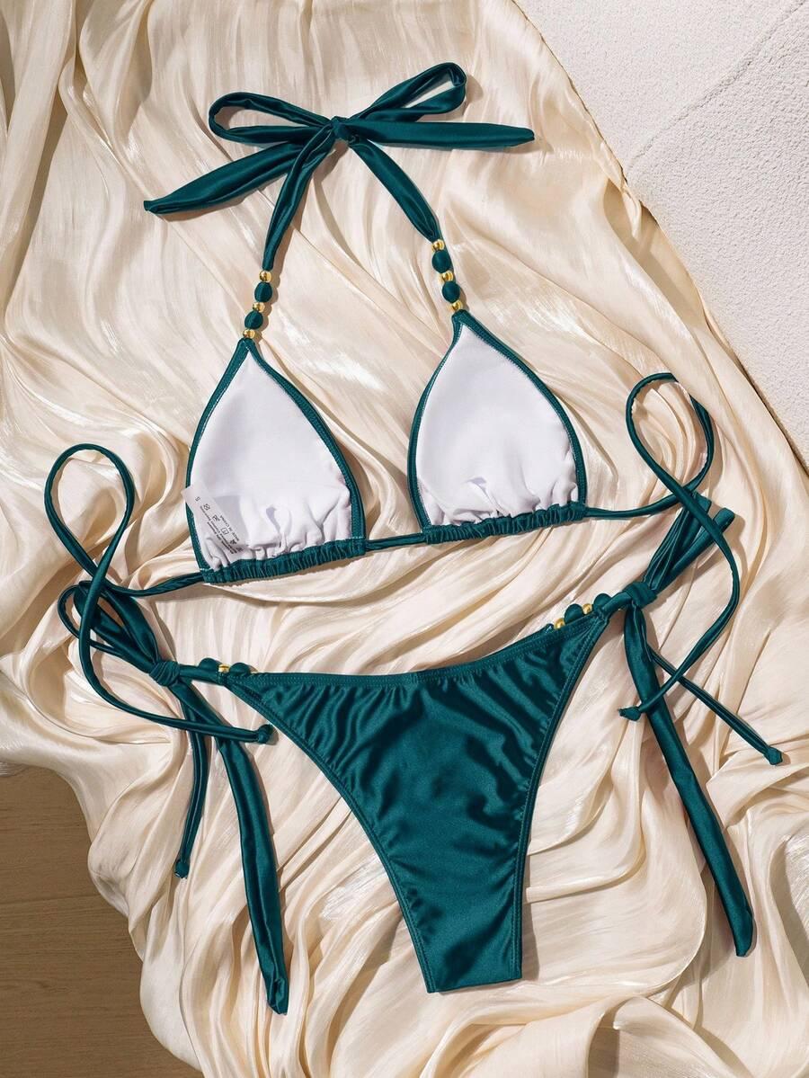SHEIN DWUCZĘŚCIOWY STRÓJ KĄPIELOWY S09__S