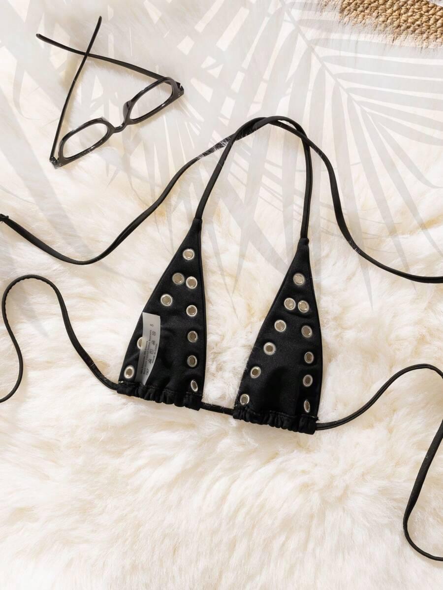 SHEIN GÓRA OD BIKINI WIĄZANIE PK01__S