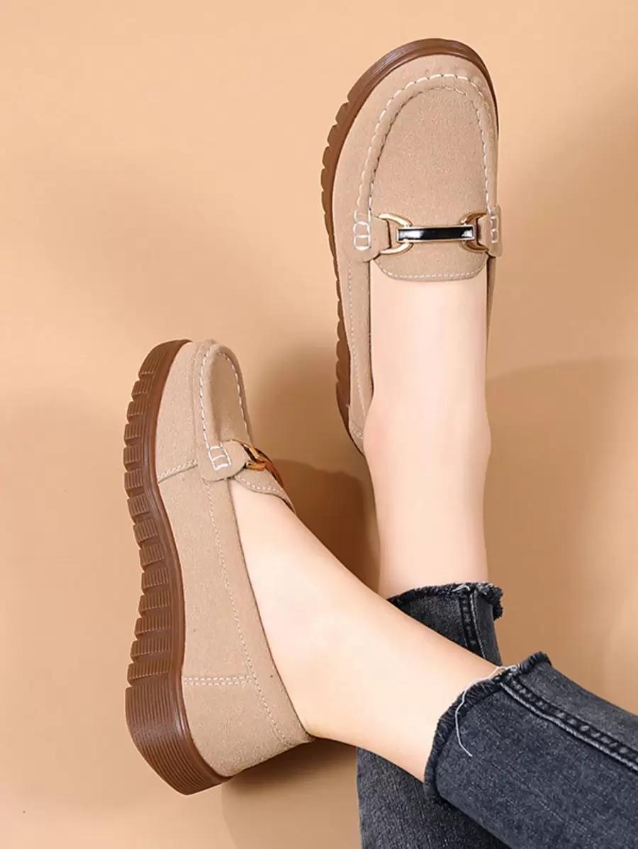 SHEIN BRĄZOWE MOKASYNY CASUAL S06__39,5
